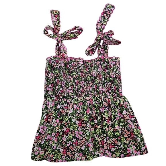 Crown & Ivy Women's Split Sleeve Smocked Bodice Top Size XL NWOT - Picture 2 of 5